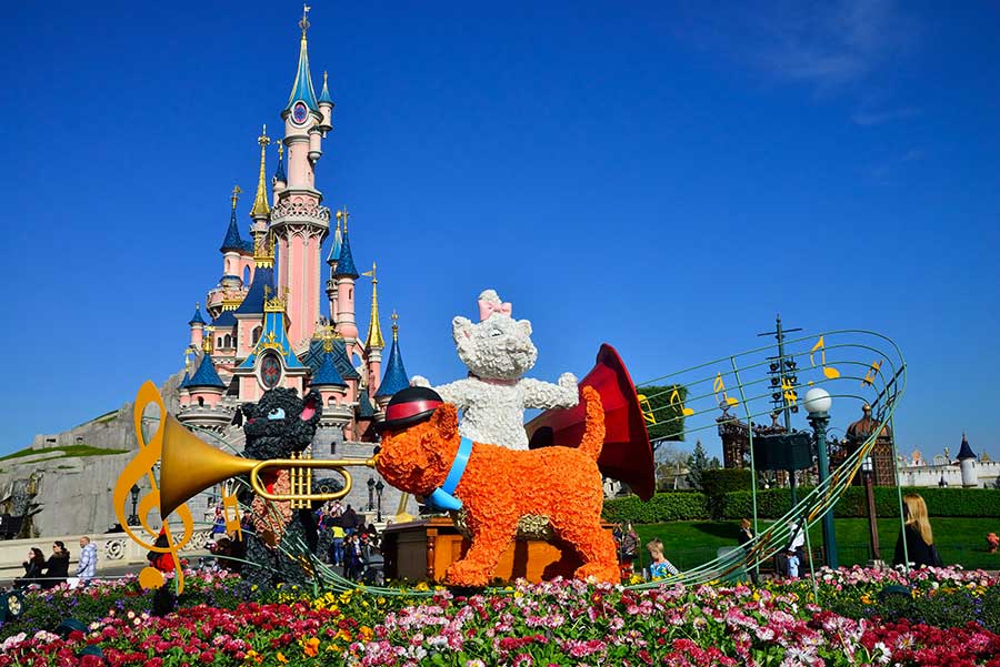 Frühling im Disneyland Paris