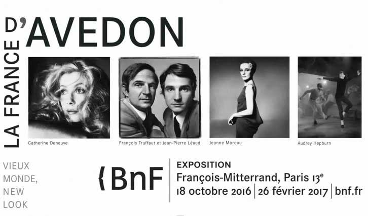 Ausstellung Richard Avedon in der BNF