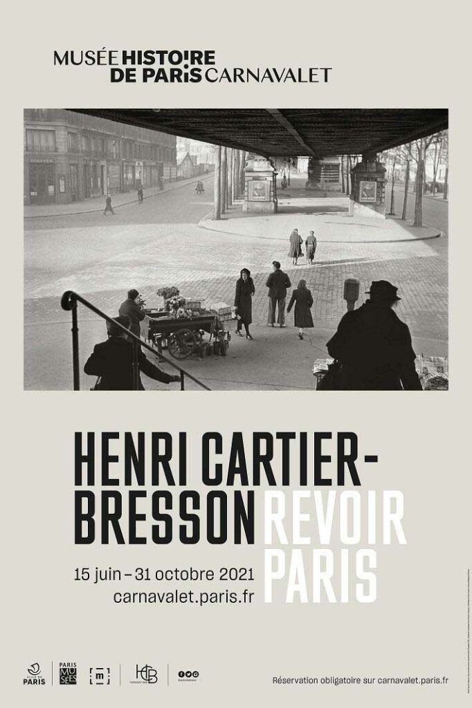 Plakat Ausstellung Henri Cartier Bresson Museum Carnavalet