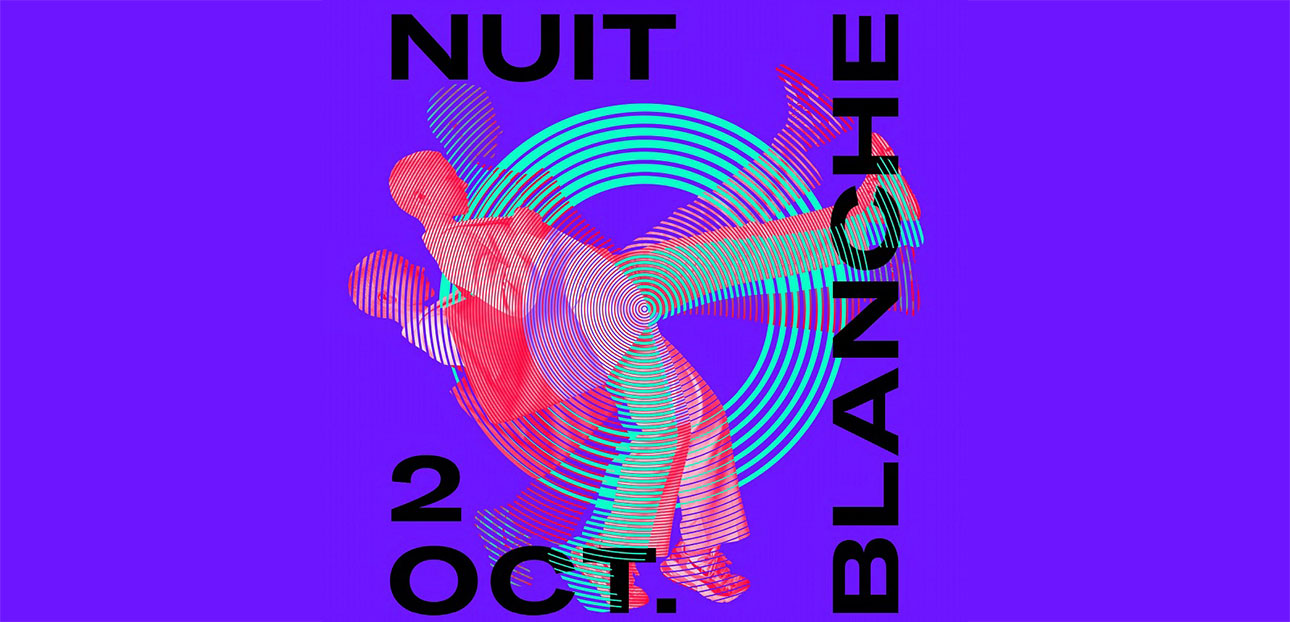 Plakat Nuit blanche 2021 Paris