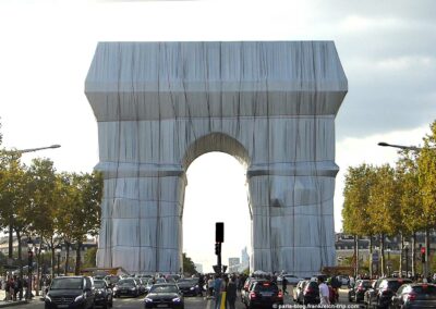 Triumphbogen Paris verpackt von Christo
