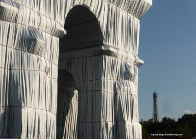 Triumphbogen Paris verpackt von Christo
