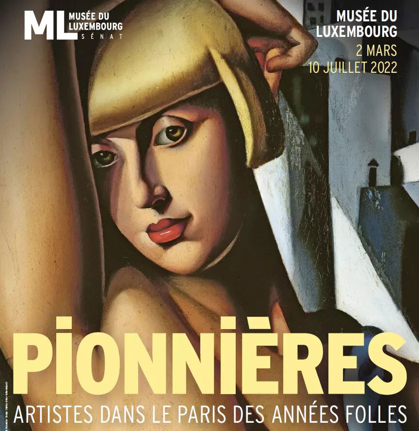 Plakat Ausstellung Pionnières Musée de Luxembourg, Paris