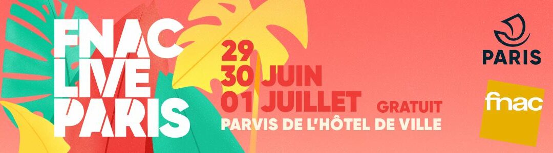 Sommer 2022 kostenlose Konzerte am Rathaus von Paris