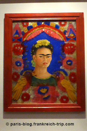 Frida Kahlo Selbstporträt "the frame"