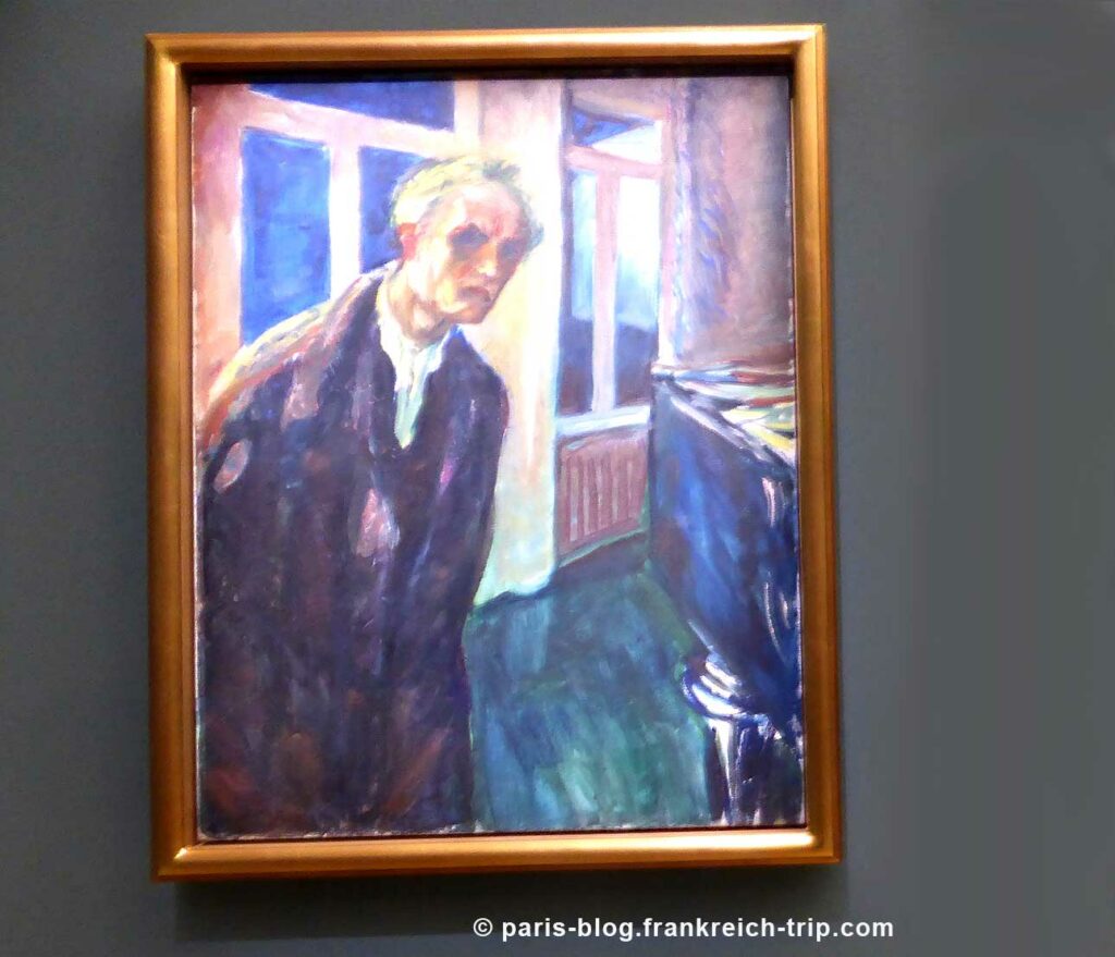 Selbstportait – Edvard Munch