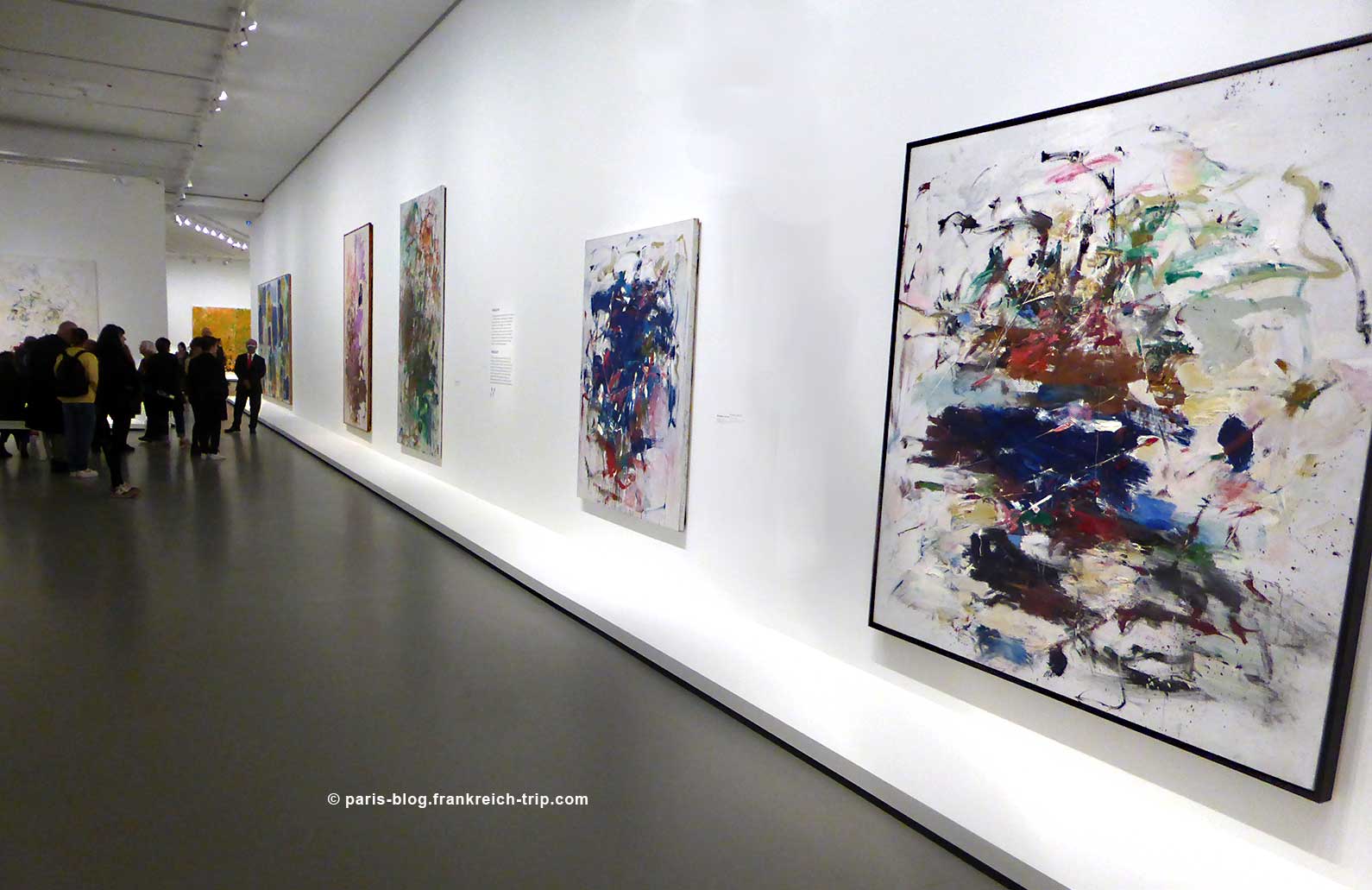 Die Ausstellung Monet - Mitchell in der Fondation Louis Vuitton