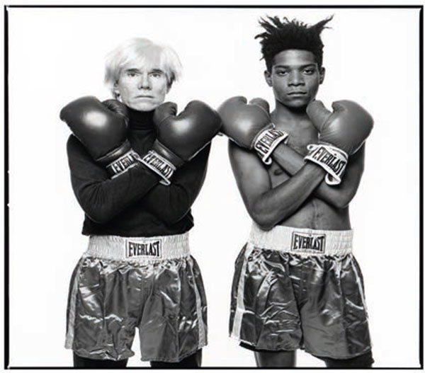 Michael Halsband,
Andy Warhol & Jean-Michel Basquiat
