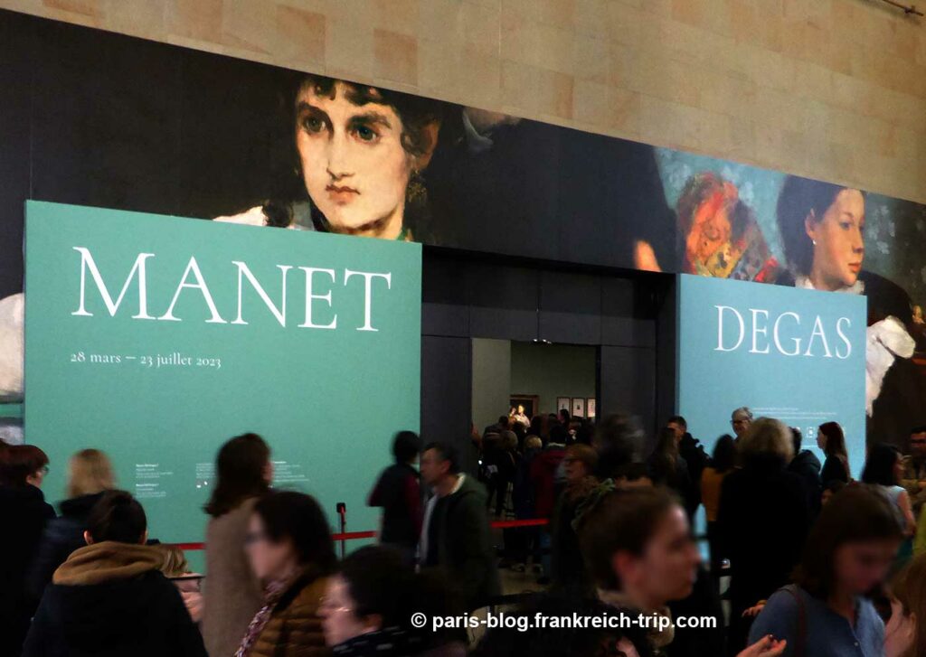 Sonderausstellung Manet / Degas im Musée d'Orsay, Paris