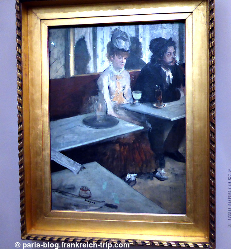 "Der Absinth" von Degas, Musée d'Orsay