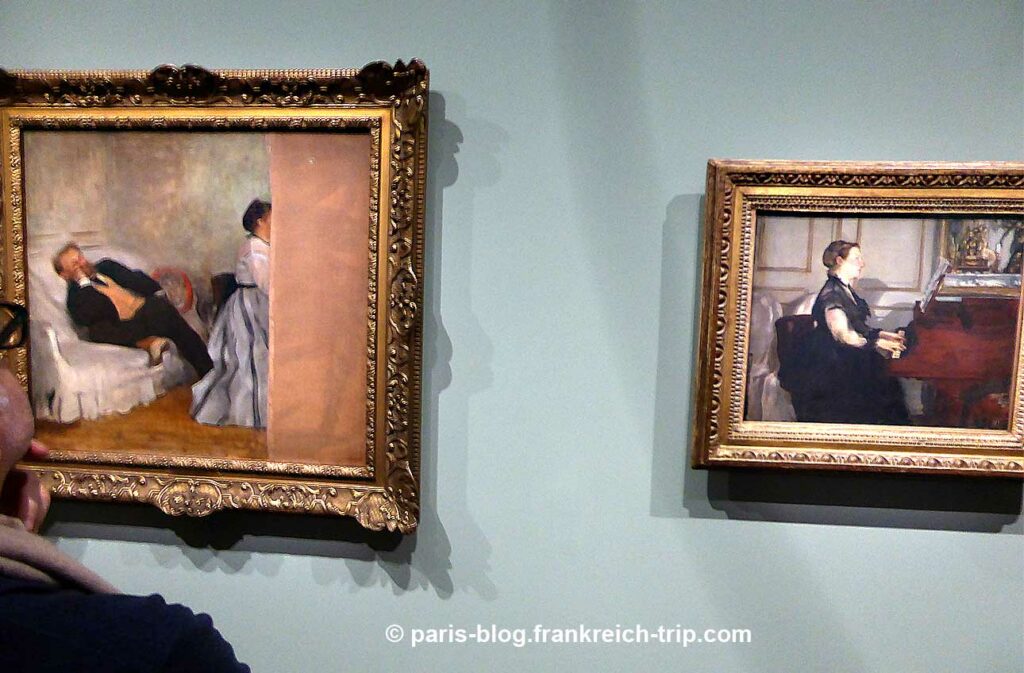 Gemälde Degas Herr und Frau Manet Musée d'Orsay