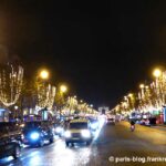 Weihnachtsbeleuchtung Champs Élysées Paris