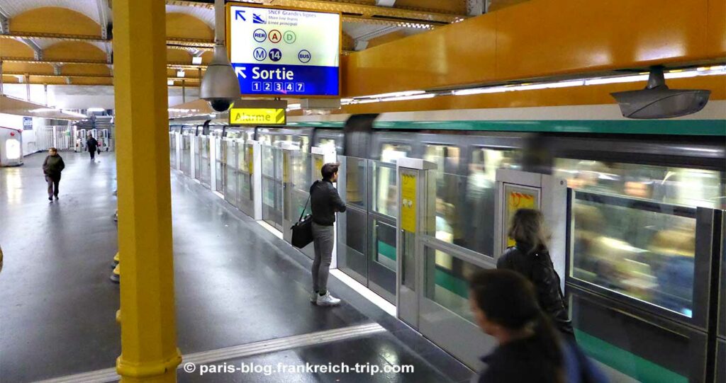 Métro in Paris