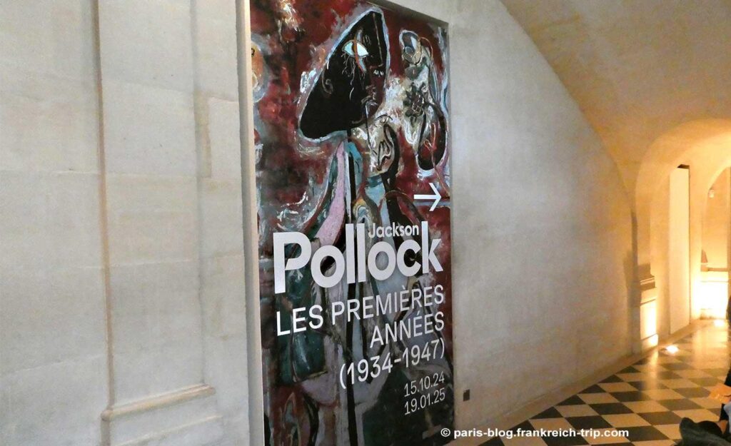 Sonderausstellung Jackson Pollock im Picasso Museum in Paris