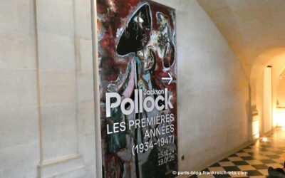 Sonderausstellung Jackson Pollock im Picasso Museum in Paris