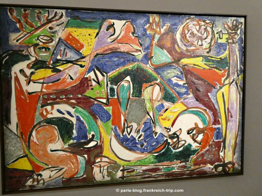 Jackson Pollock, The Key  im Picasso Museum