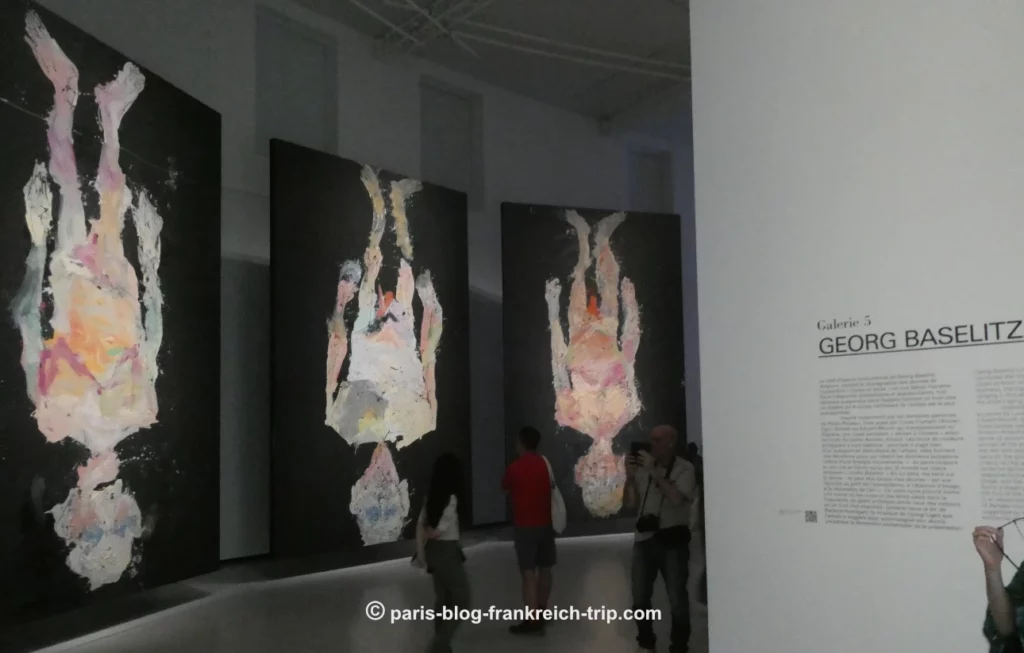 Monumentale Gemälde Georg Baselitz Bourse de Commerce