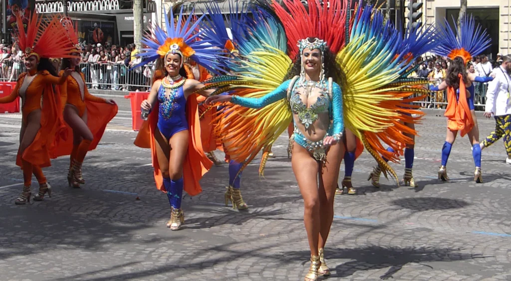Tropischer Karneval in Paris